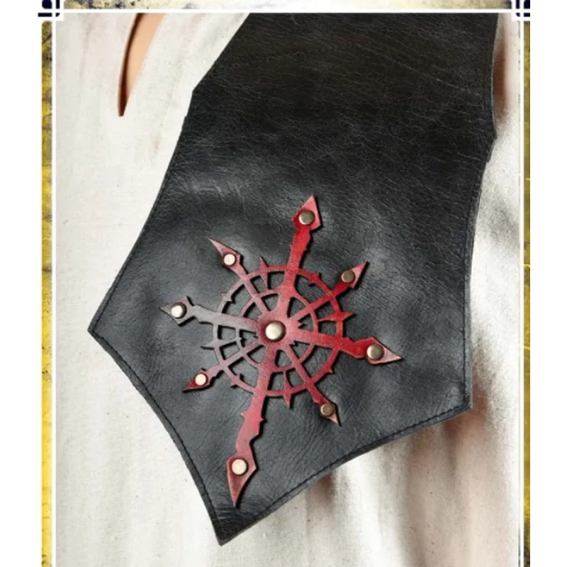 중세풍 할로윈 사제 기도용 손바늘 무대 공연 코스프레 의상 면 또는 라운드 네모 버튼업 울트라 코트