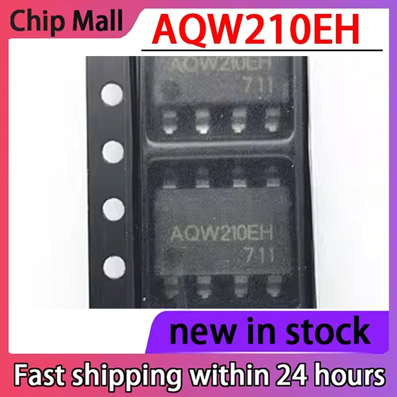 

5PCS New AQW210EH AQW210 Optocoupler Solid-state Relay Optocoupler SOP/DIP