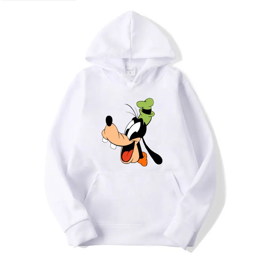 Women's Clothing Free Shipping Disney Original Products Goofy Print Pattern Hoodie Y2k Autumn and Winter Long Sleeve Warm Jacket