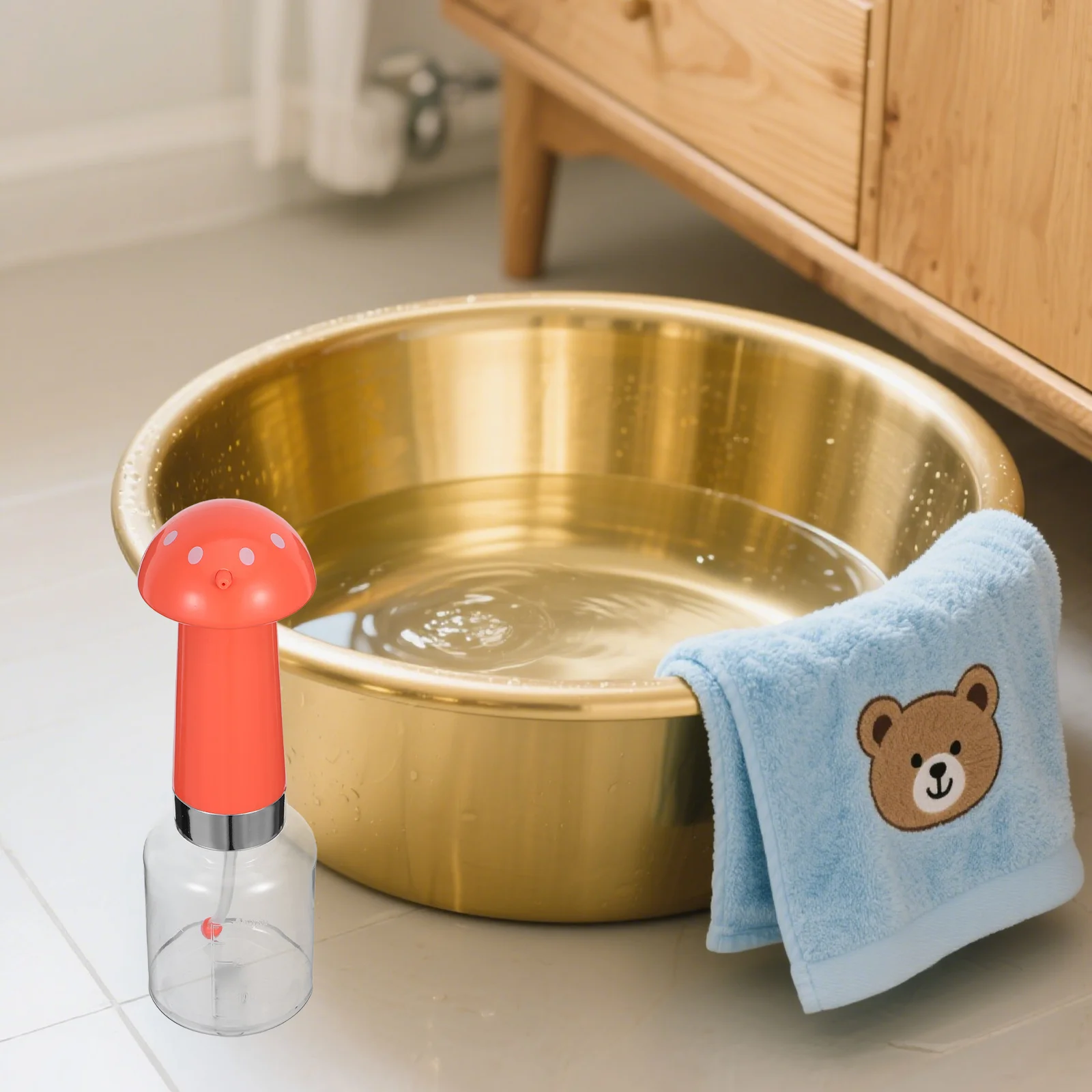 آلة رغوة حمام الحيوانات الأليفة الكهربائية الكلب القط موزع شامبو رغوة سريعة لطيف الجلد الحساسة المحمولة منخفضة الضوضاء الفطر