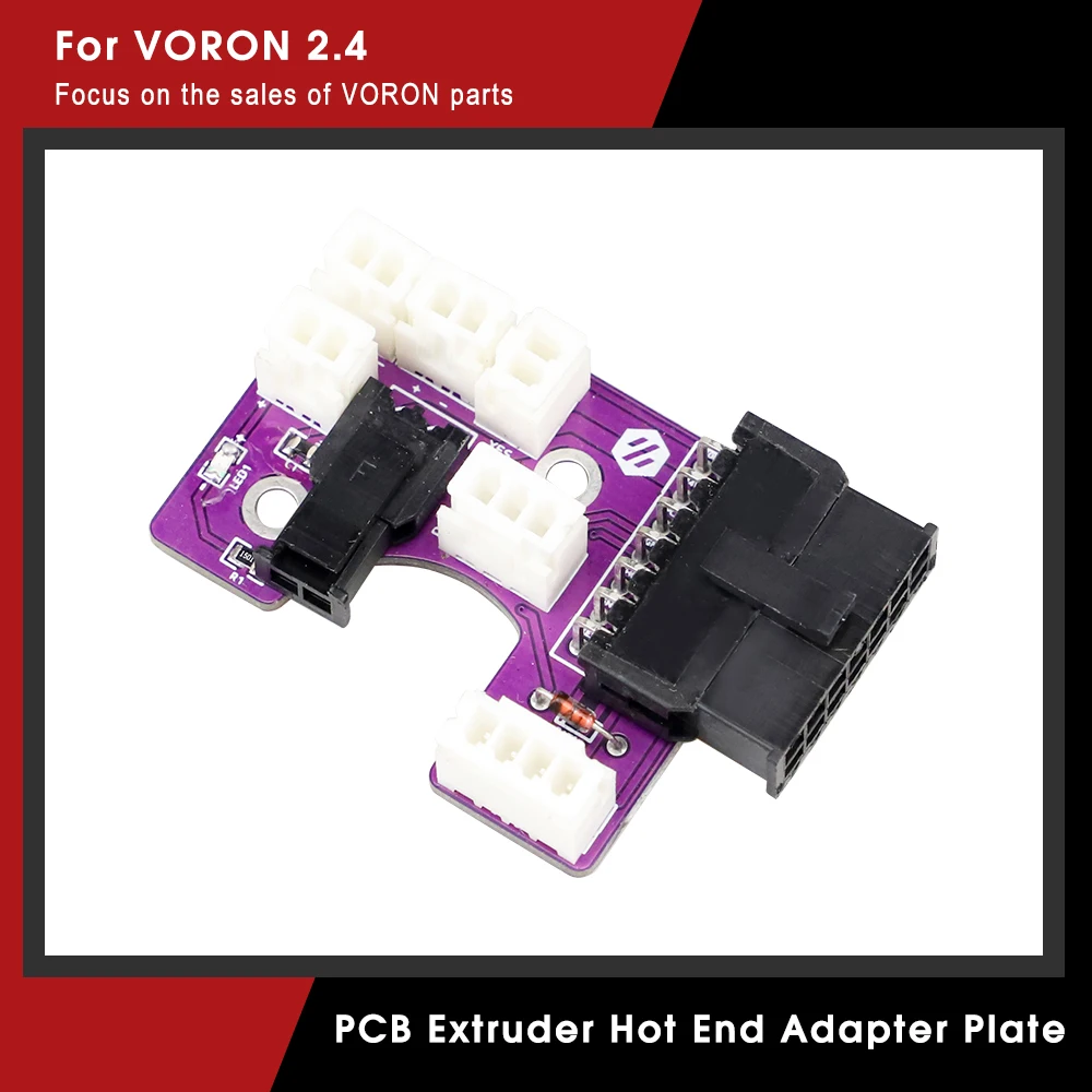 

For Voron 2.4 Afterburner Toolhead PCB Board 3D Printer Toolhead PCB Extruder Hot End Adapter Plate with Terminal Kit