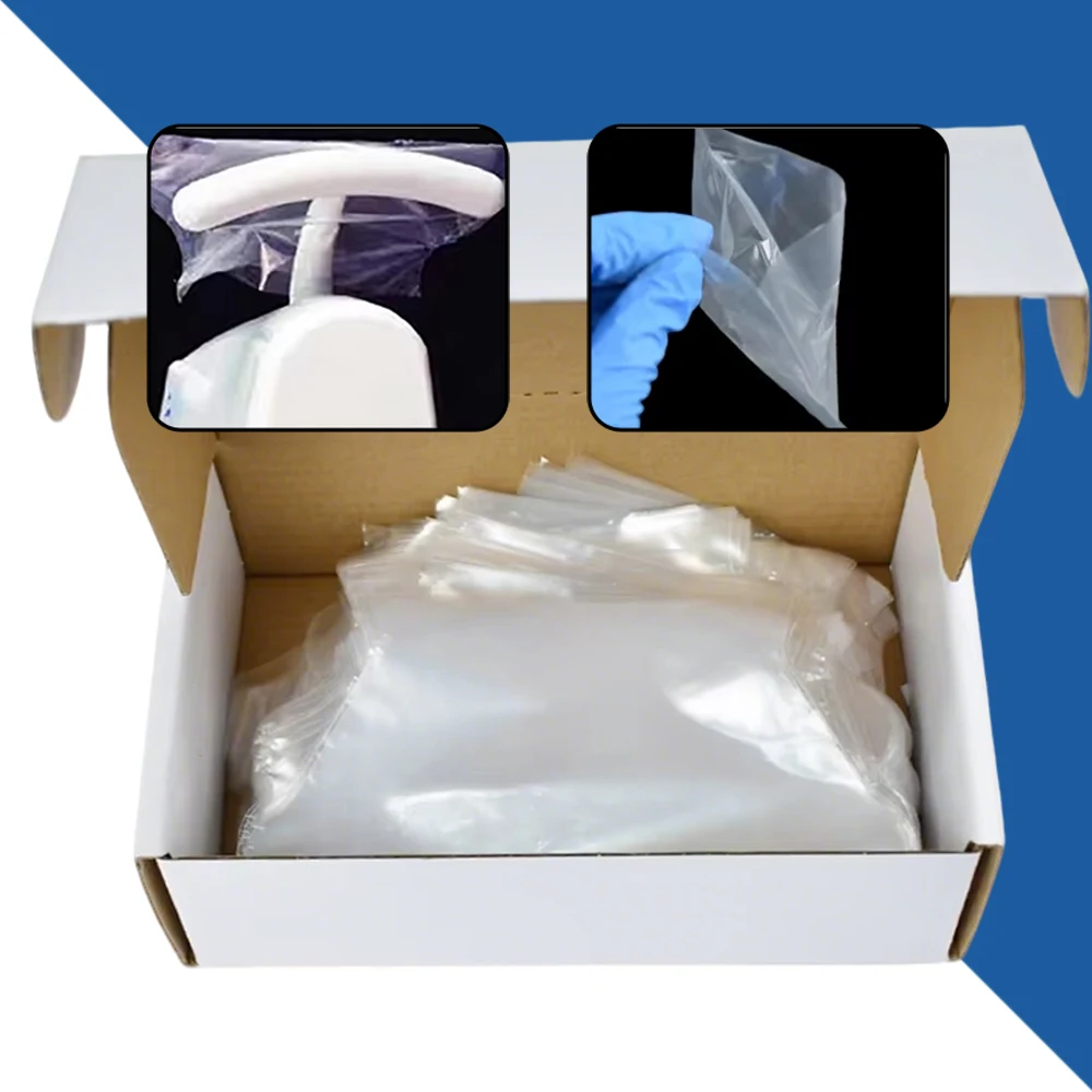 Disposable Dental Ultrasonic Scaler Handle Sleeves 500 Pcs Protective Covers for Clinic Infection Control Hygiene and Safety