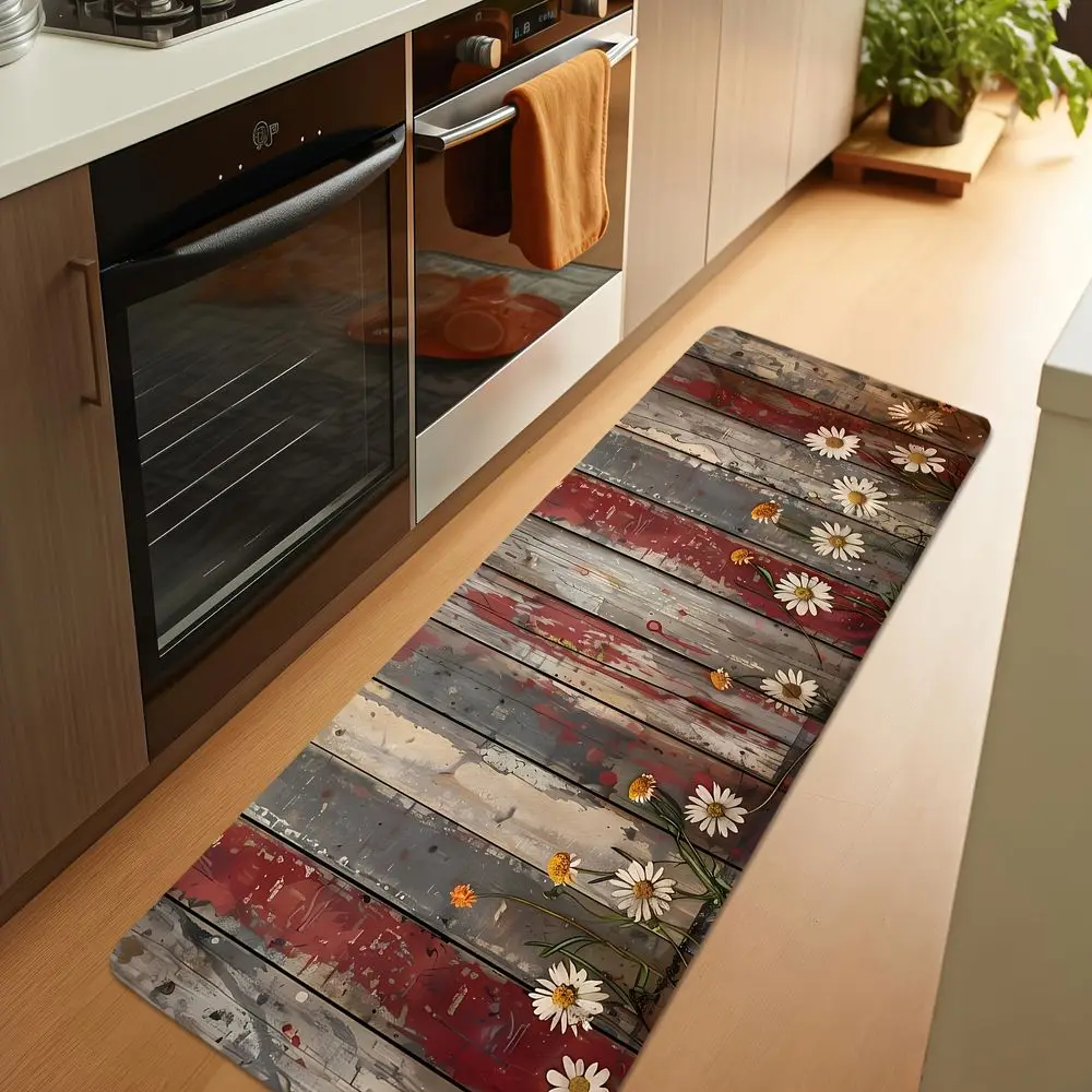 VIKAMA Kitchen American-Style Carpet New Model In High Demand Easy To Clean Perfect For The Entrance Door Home Decor Accessory