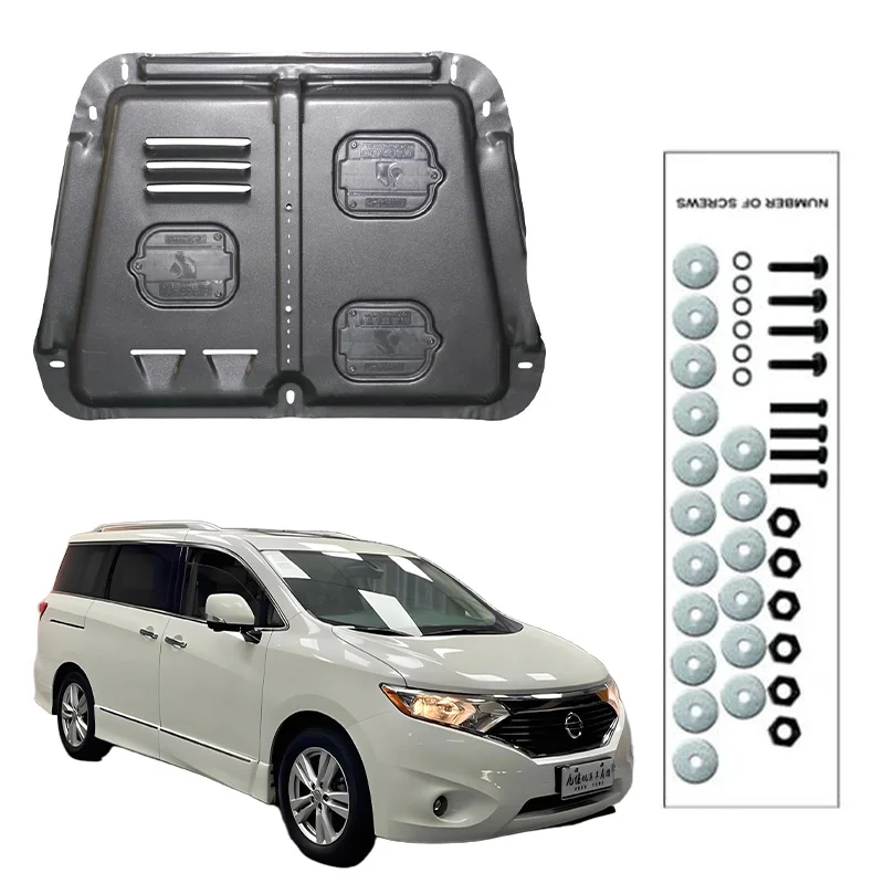 Exact Fit 3D Scanned Underbody Guard Engine Protection Plate Assurance For  Nissan Quest Minivan 2010-2015 3.5L