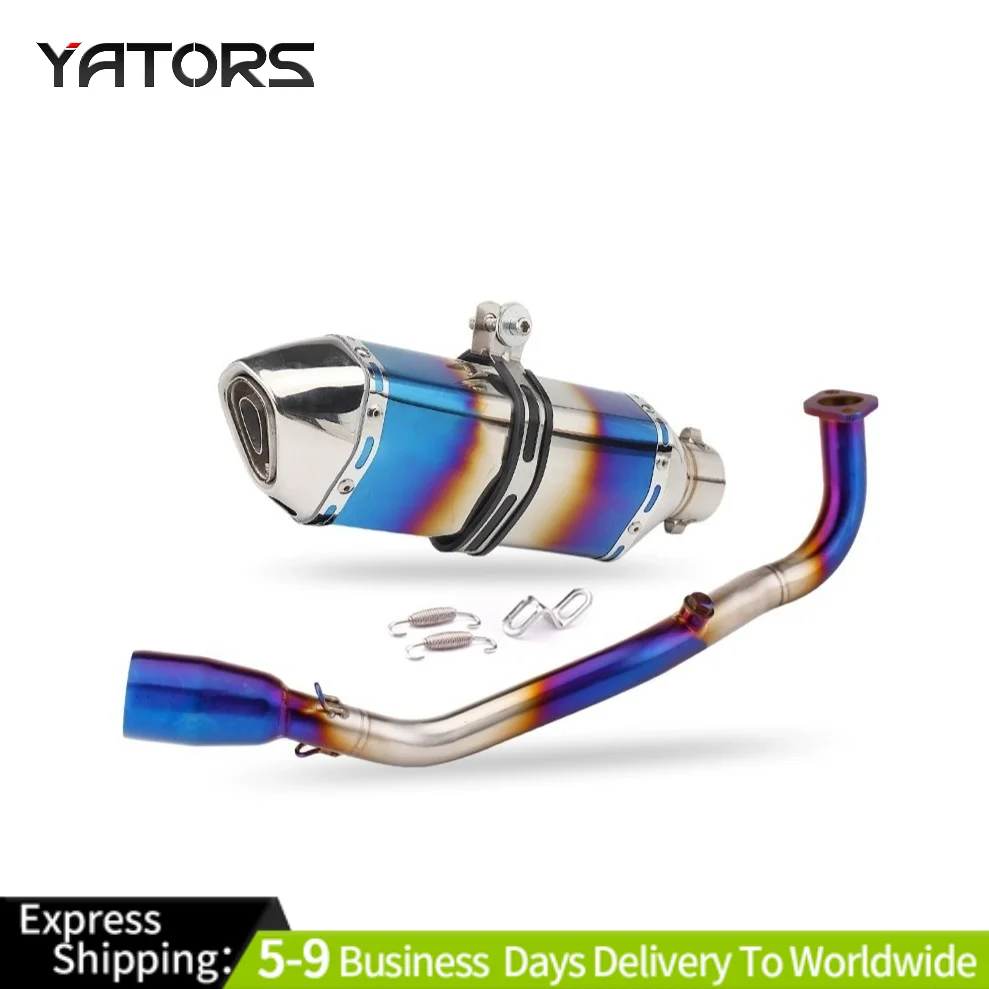 

Exhaust Mufflers Full System Slip-on Front Link Pipe For Yamaha NMAX125 NMAX155