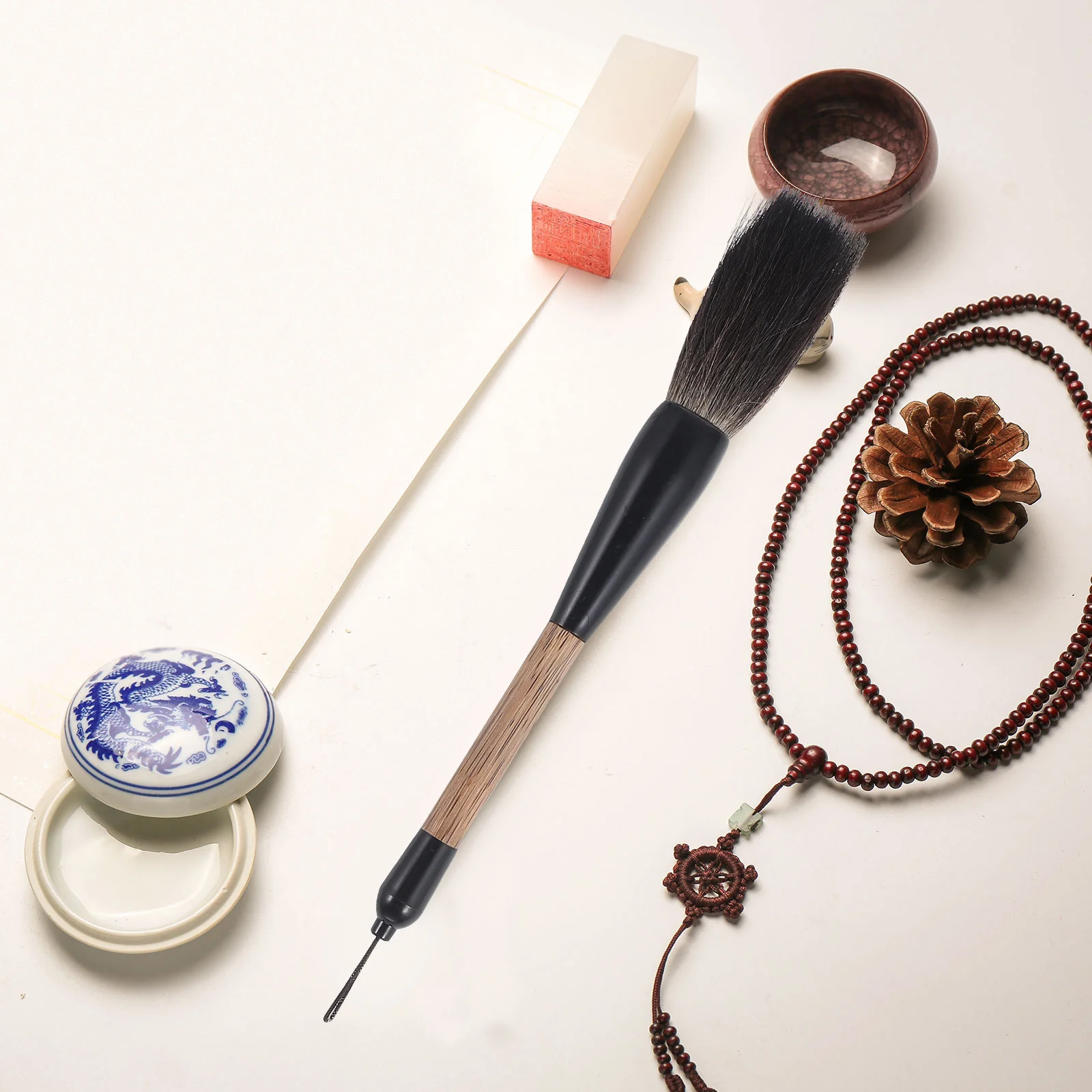 

Large Size Chinese Calligraphy Brush Pen Smooth Writing Tip Portable For Calligraphy Art Stationery Durable