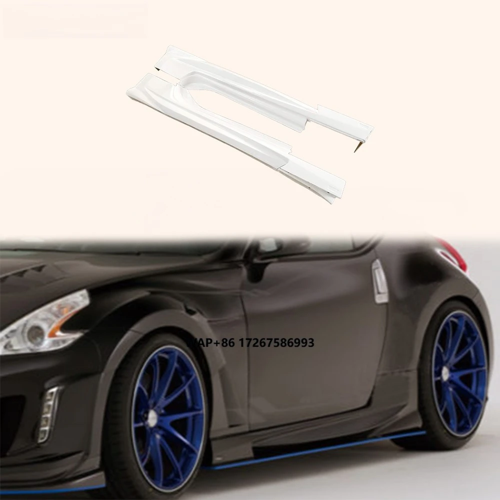 

For Nissan Fairlady Z Z34 370Z 09-20 Fiberglass VS2 Style Side Skirts 4pcs