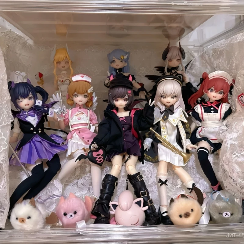 

Высококачественная коллекционная аниме-фигурка Mjd Doll Mystery Box Blind Box из серии Light Nightmare Twin с подвижными суставами, подарок для девочек