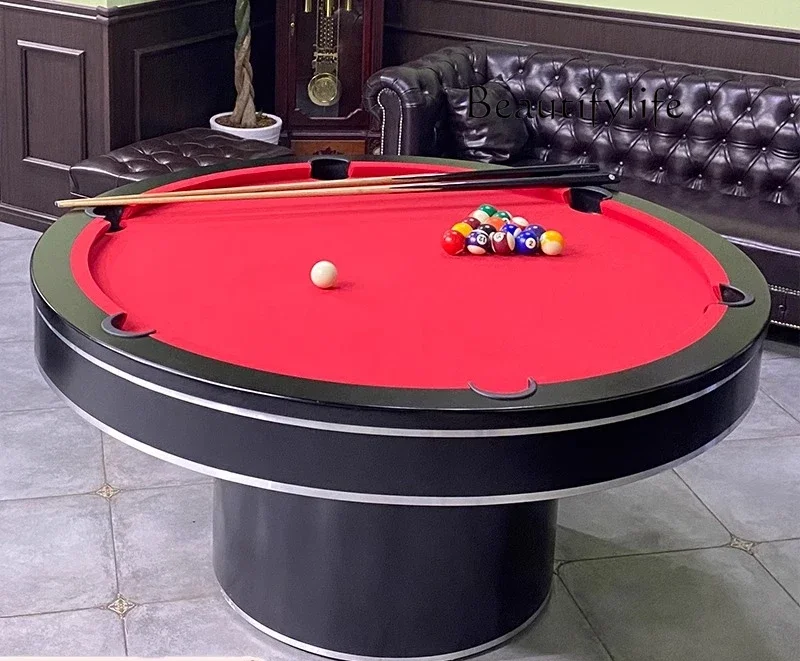 H Round Pool Table Marble Commercial Pool Table Adult Two-in-one Bar KTV Party Hall