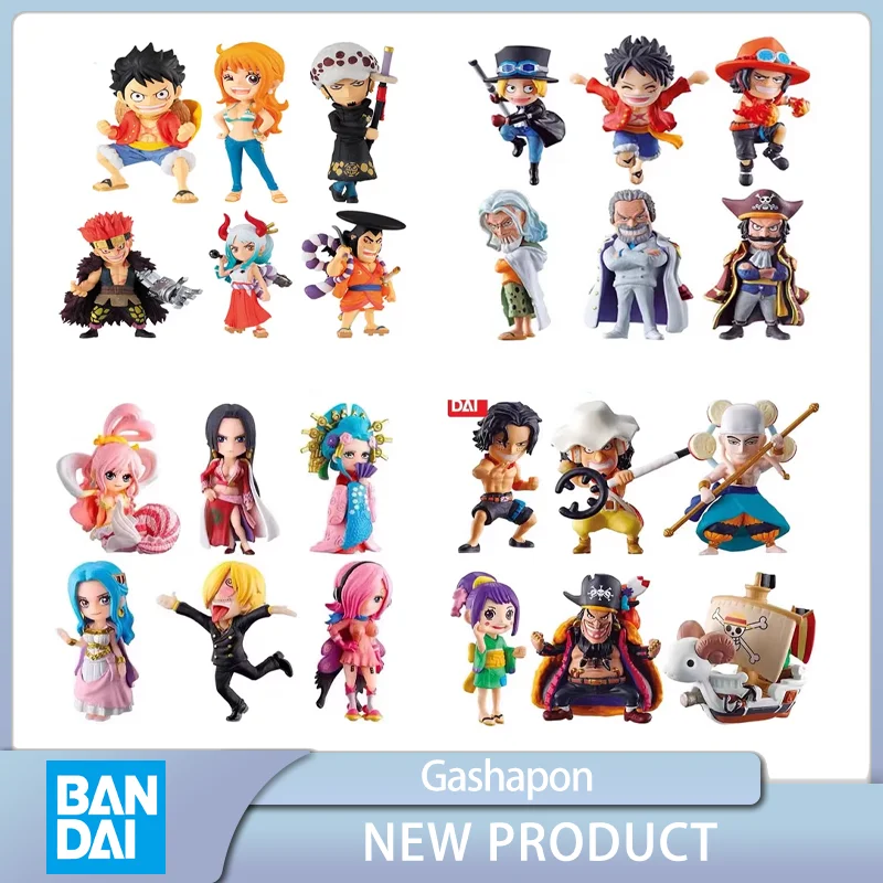 

BANDAI ONE PIECE Gashapon Devil Nut Q Version Anime Action Figures Collect Model Toys in Stock