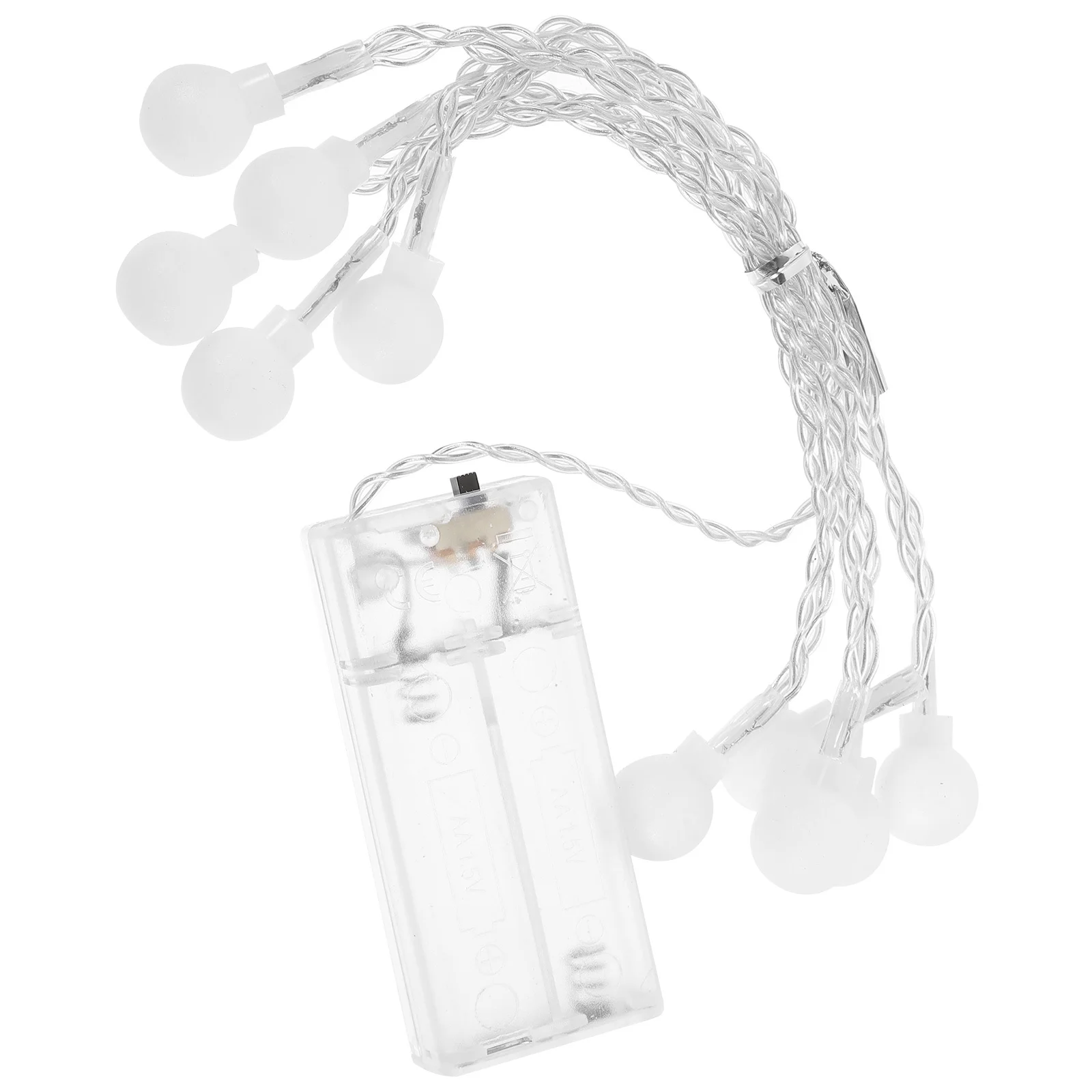 1 szt. Kolorowa lampka nocna LED 1,5M 10 diod LED Lampka dekoracyjna do sypialni, salonu, na imprezę, dekoracja świąteczna, lampki sznurkowe