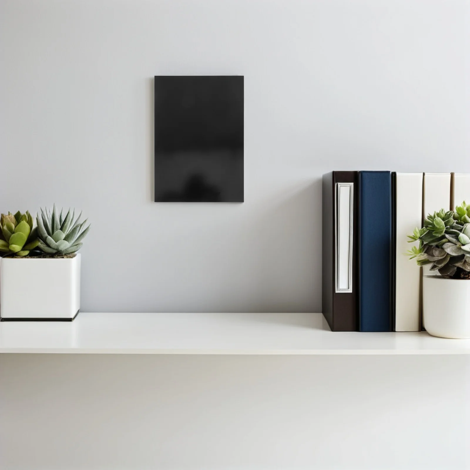 3-delige aluminium plaatblanks voor sublimatie geanodiseerde aluminium tags zwarte naamplaten deuren