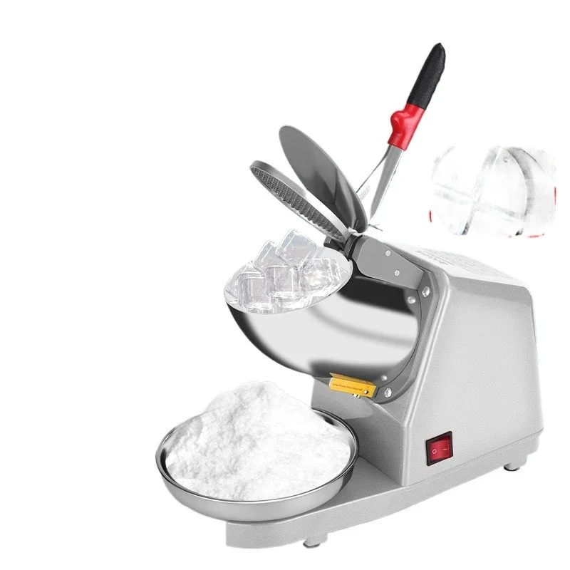 

Ice crusher commercial stall household small smoothie shaving machine milk tea shop