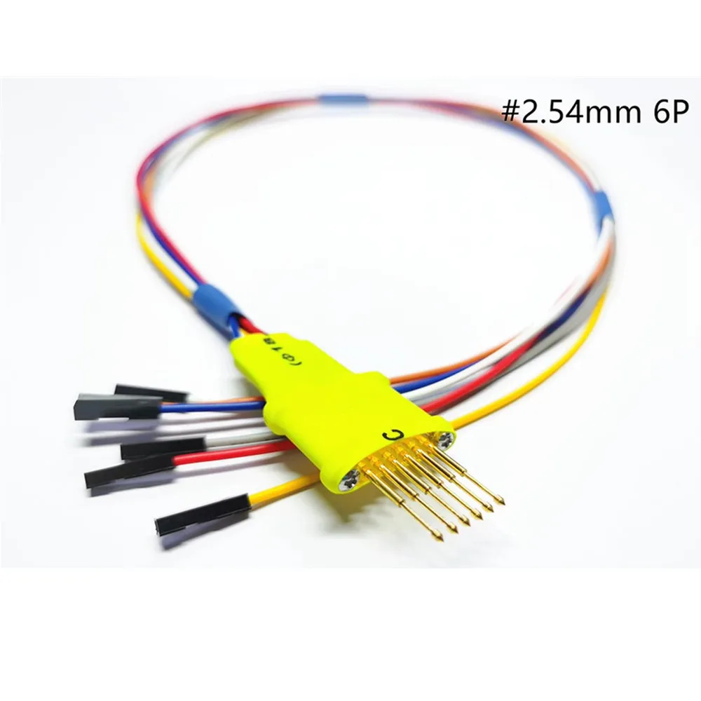 5pcs Cable Wires Pins Probes Adapter Supports for iProg and Xprog for ECU In-Circuit Without Soldering