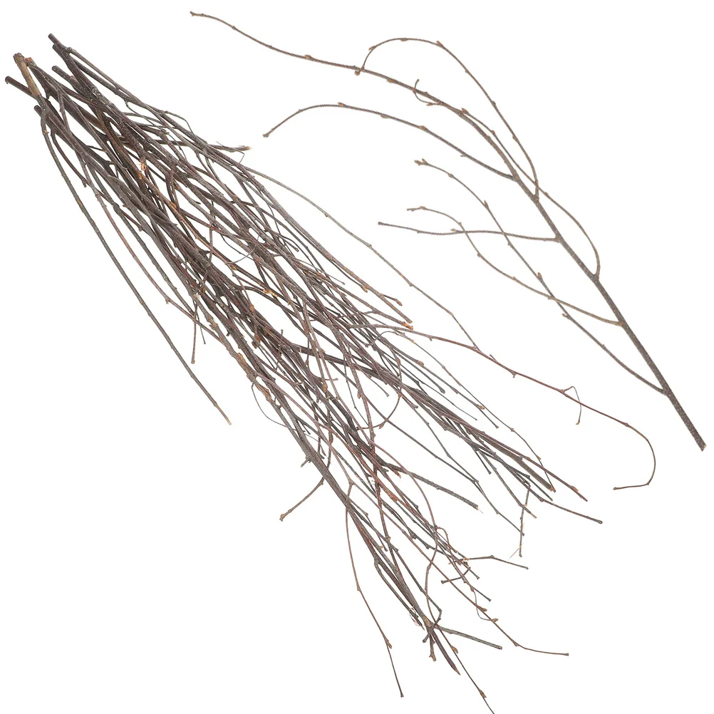 

12Pcs Dried Branches for Home Decor Natural Wood Material Vase Filler Simple Chic Centerpiece Wedding Party Window Box