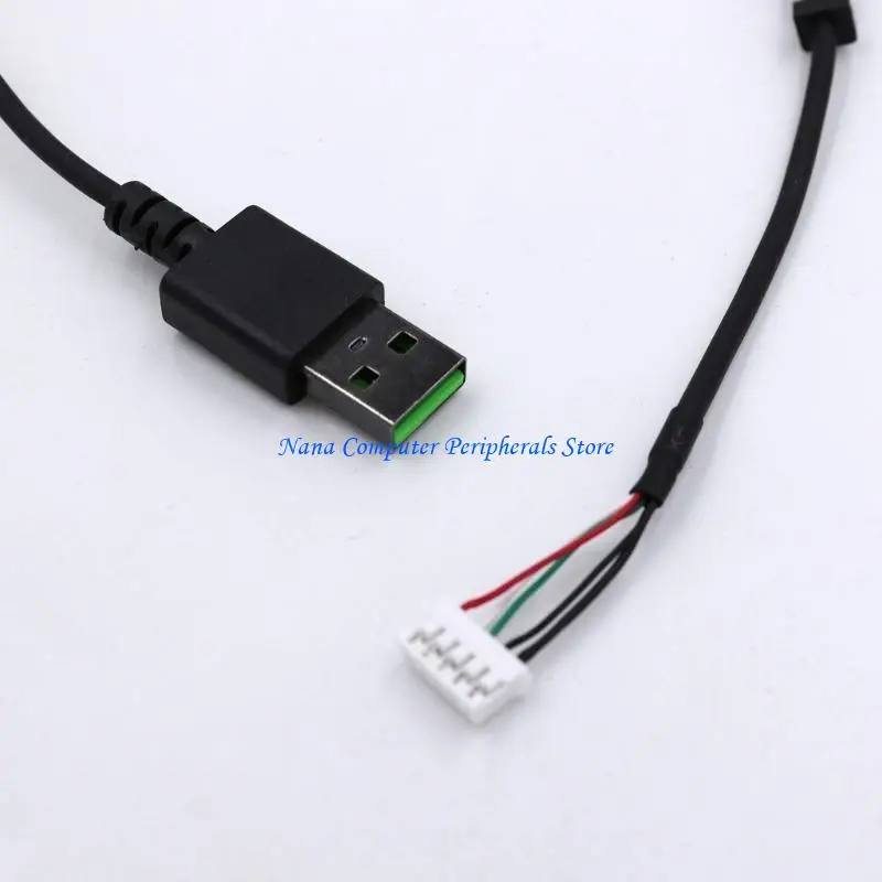 

F68C прочный USB -мышь соединяющий линейный кабель для Deathadder Essential 6400 DPI