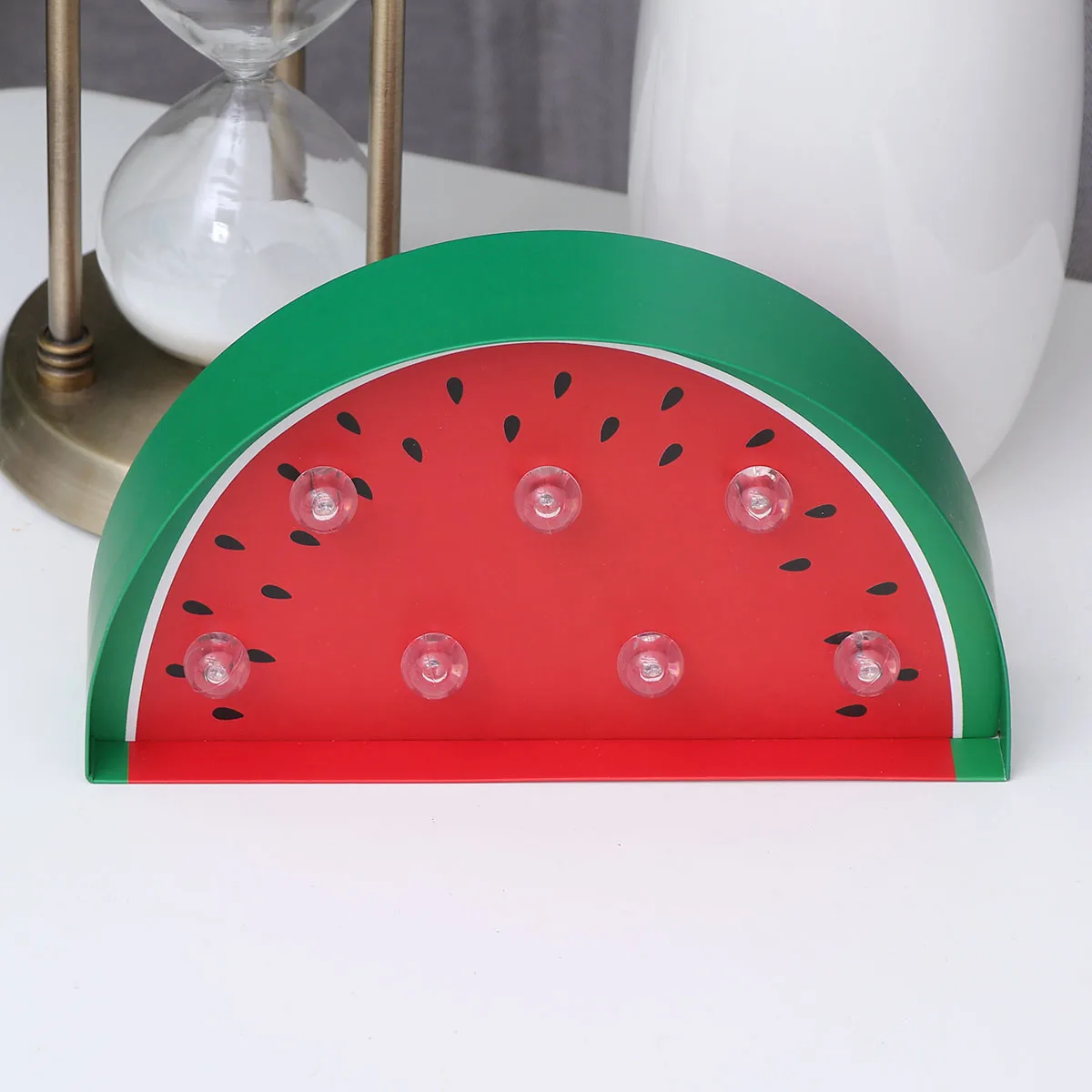 

Watermelon Decorative Lamp LED Fruit Lights Shaped Night Lamps Party Decorations Holiday Birthday Gifts Kids Girls Home Lighting