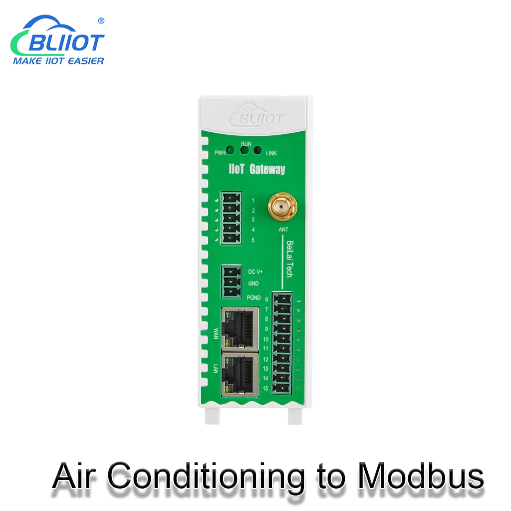 BLIIOT climatisation vers passerelle de protocole Modbus passerelle industrielle télécommandée RS232/485