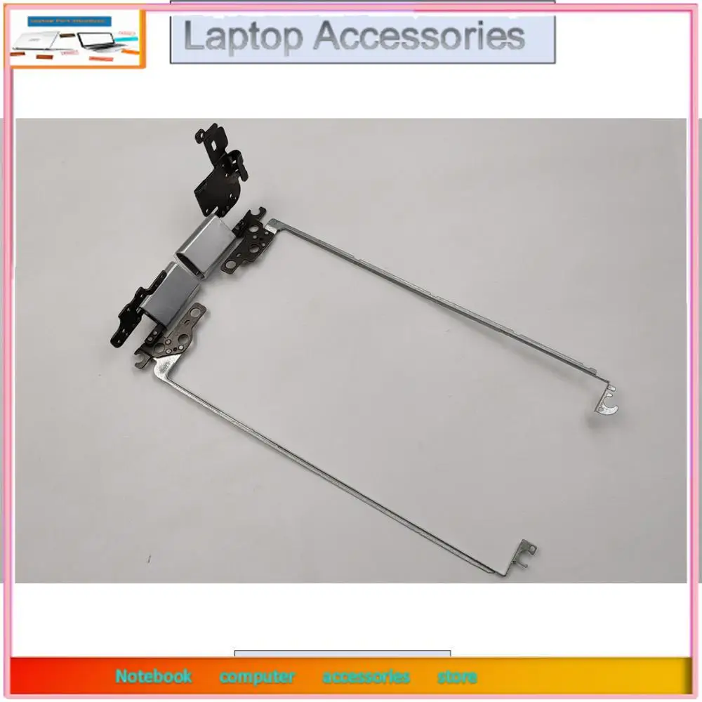FNew para Lenovo Flex 3-1435 3-1470 3-1480 IdeaPad Yoga 500-14ACL 500-14IBD 500-14IHW 500-14ISK juego de bisagras de pantalla LCD para ordenador portátil L &
