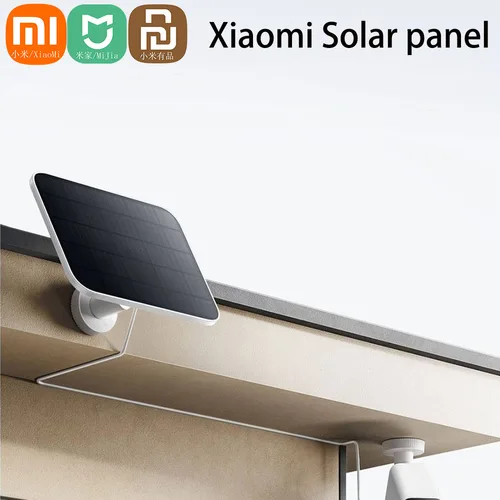 Cámara Xiaomi para exteriores IP67, Panel Solar impermeable solo para cámara Xiaomi serie BW, puerto de USB-C de conversión fotoeléctrica