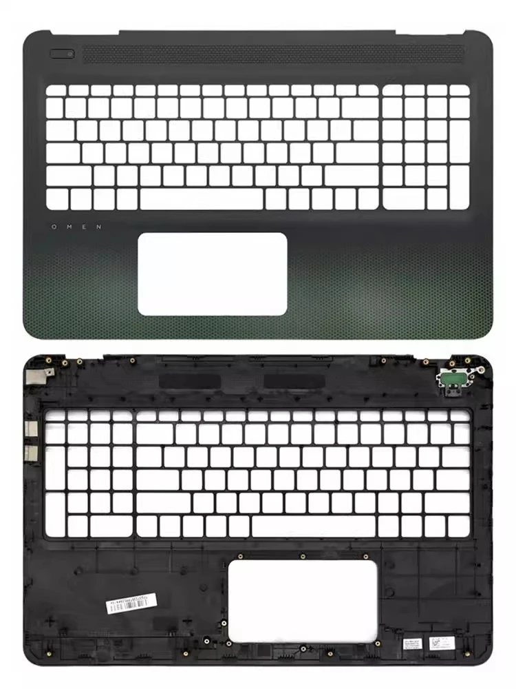 New Laptop Top Case For HP OMEN 15-AX 15-DP 15-BC TPN-Q173 Palmrest Upper Cover Keyboard Housing Shell Black Green Case Touchpad