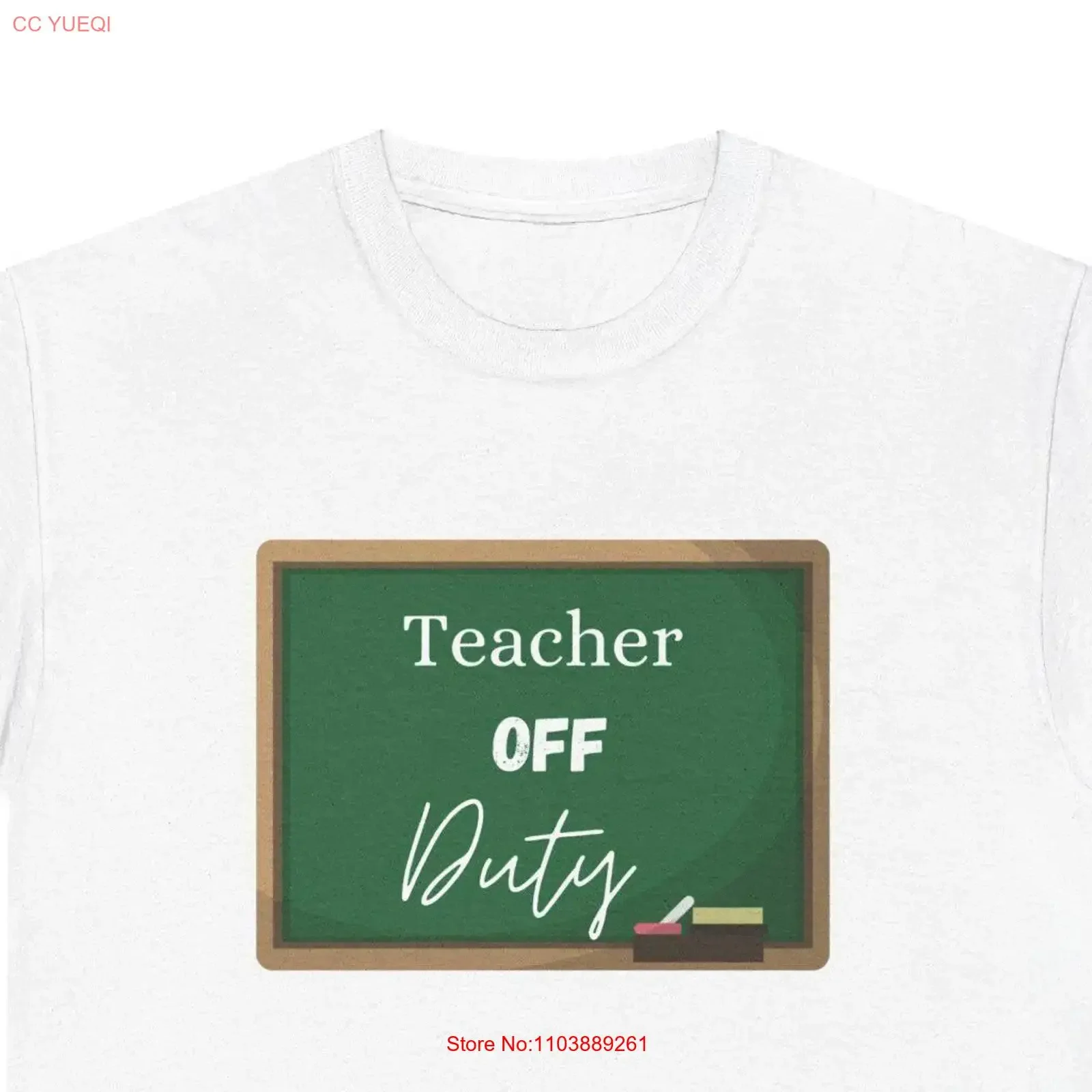 Professeur hors service t-shirt éducatif appréciation tableau vêtements personnel scolaire vintage lavé vêtements de créateur graphique