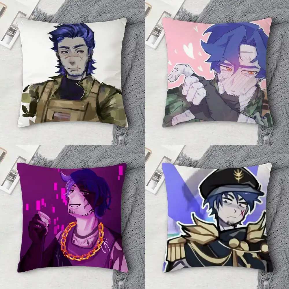 

Guest 1337 Double-sided Printed Square Decorative Cushion Cover for Sofa Living Room Home Decor