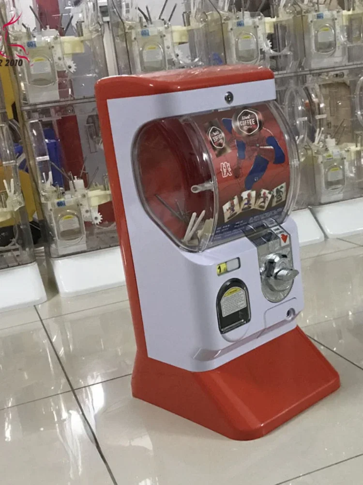 Coffee Shop Bakery Mechanical Coin-Operated Game Amusement Toy Gashapon Machine