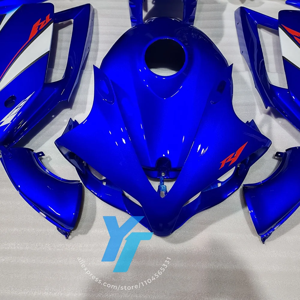 Durable ABS Injection Molded Fairing Cover Set for YAMAHA YZFR1 2007-2008, Perfect Fit Replacement