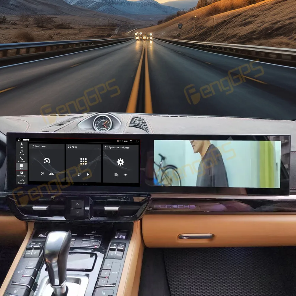 

Dual Screen 12.3" Android 13 Car Radio CarPlay For Porsche Cayenne 2010-2017 Touch Screen Multimedia Player GPS Navigation DSP