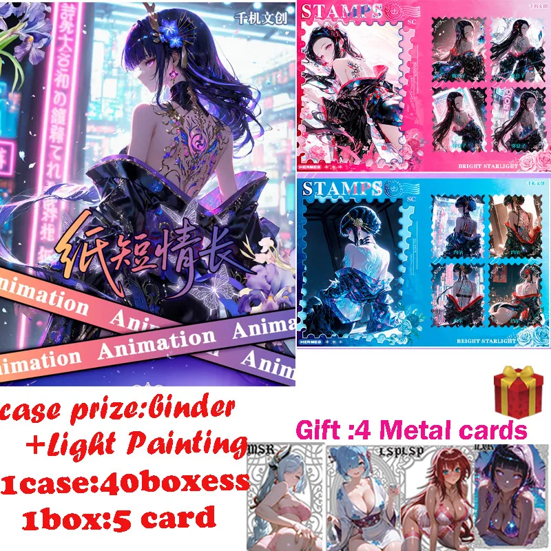 

2025 Lastest Wholesale Qianji Culture One Piece Collection Boa Yamato Sandwich Diamond Metal Card Nami Waifu Popular Trading