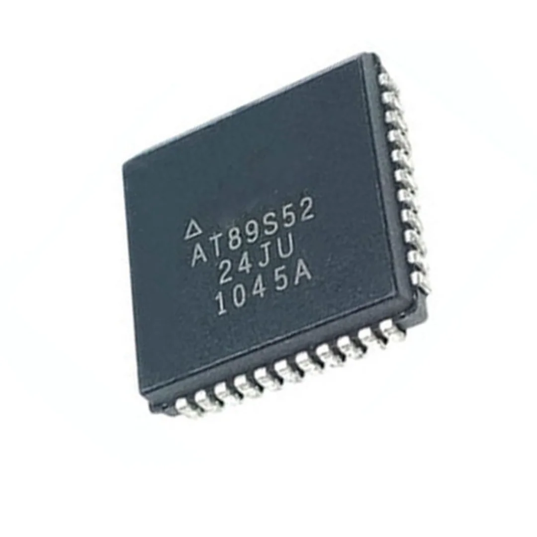 

50Pcs/Lot AT89S52-24JU AT89S8253-24JU JI JC ATMEGA8515L-8JU PLCC44