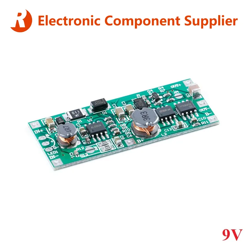 Módulo de carga ininterrumpida UPS, 5 piezas, DC5V-12V a 9V/12V, 1A, convertidor de voltaje, Control de potencia para batería de litio 18650