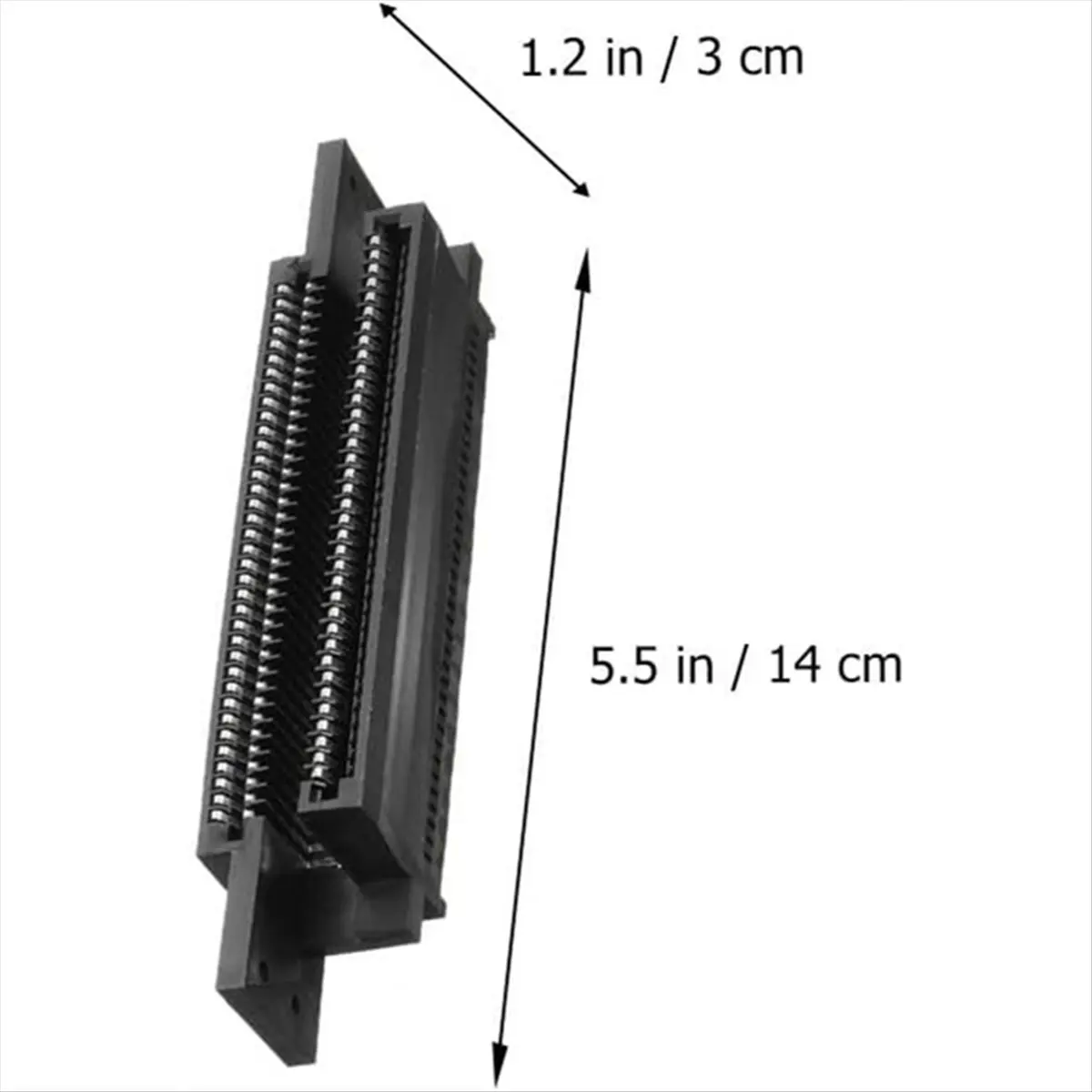 ABIU 2pcs NES Game Machine Accessories 72 Pin Connector Console Slot Tool 72 Pin Replacement Connector Machine Repair Par