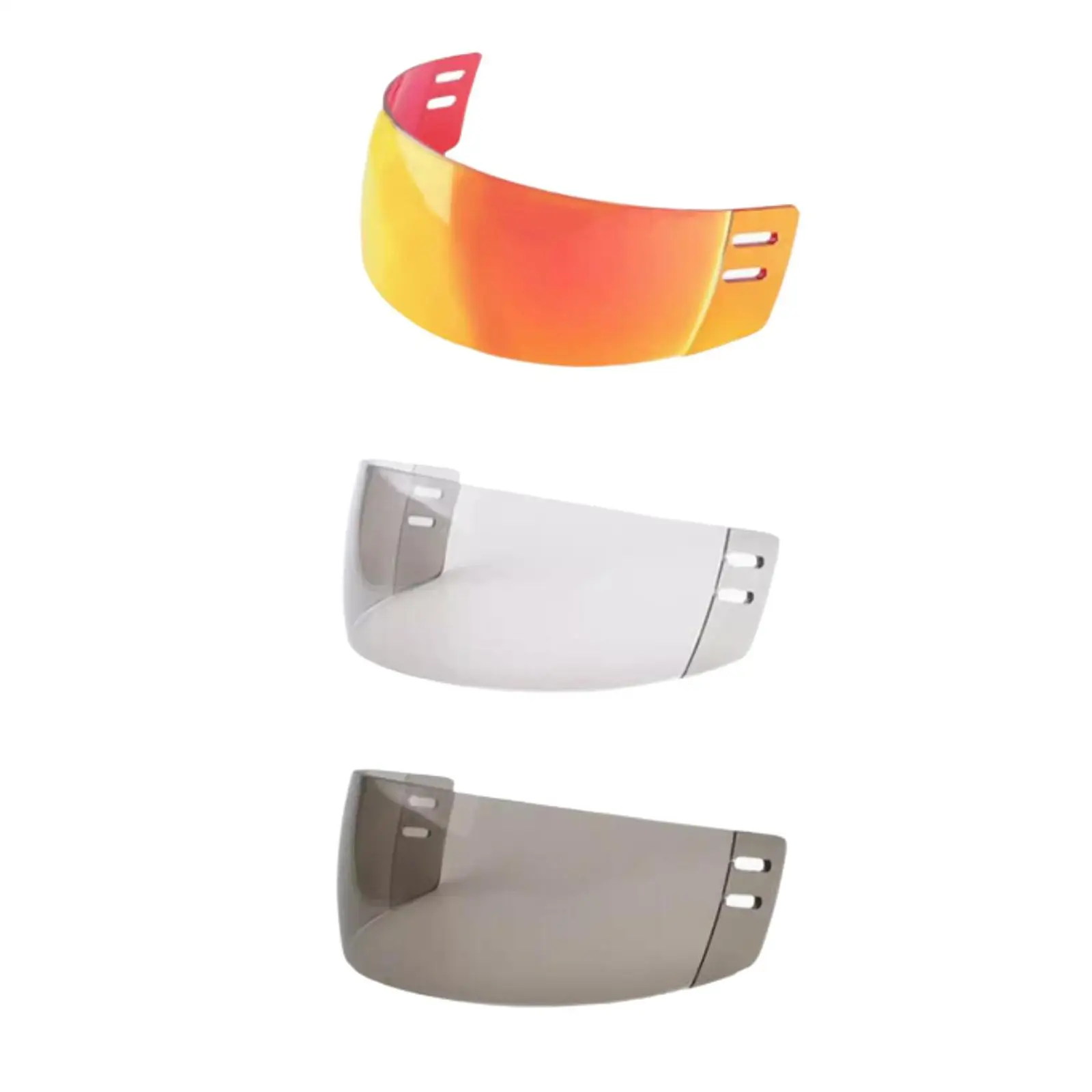 Hockey Helmet Visor Accessories Scratch Resistant Adults Easy to Install Enhance Visibility and Protect Your Eyes Hockey Visor