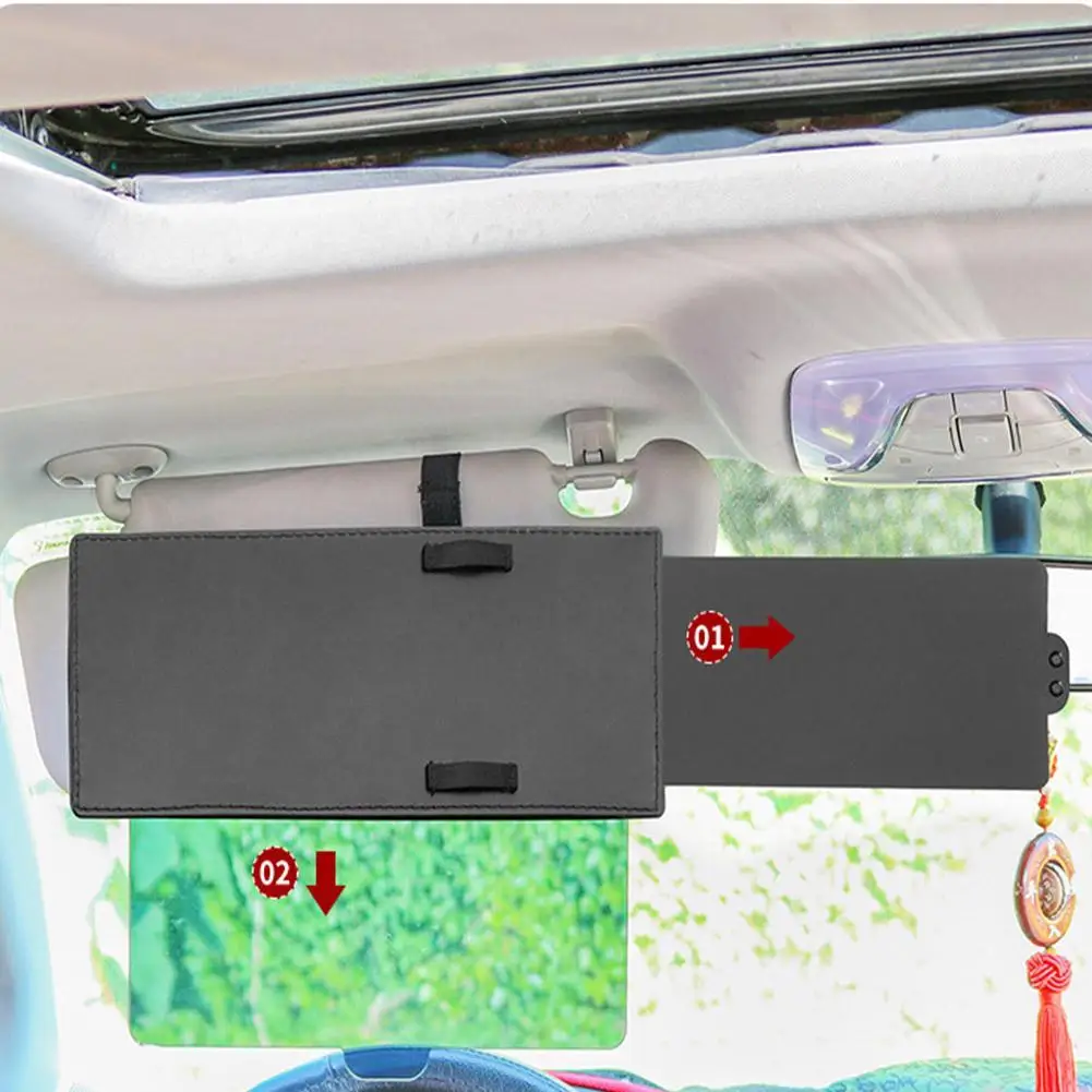 

Multi-function Car Sun Visor Adjustable Sun Visor Extension Front Casement Side Extender Shade G0V1