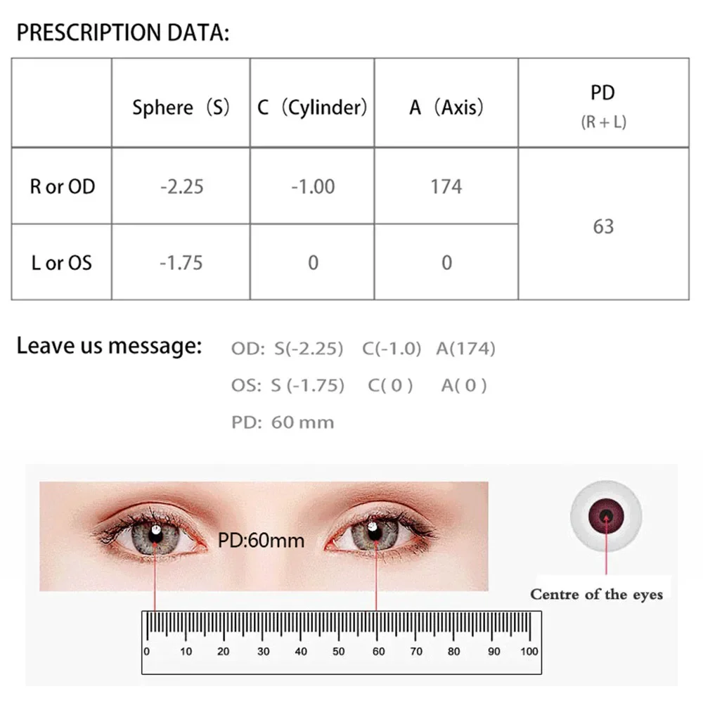 Kacamata Anti cahaya biru 1.56 1.61 1.67 1.74 resep hiperopia miopia CR-39 Aspheric Resin lensa presbiopia