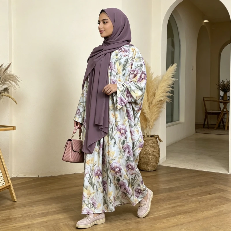 Eid Dubai Damen Cardigan-Kleid – Jalabiya Women Arabic Bewertung und Preis