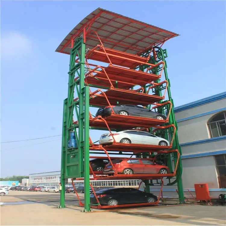 PCX PLC control automated mechanised vertical rotary automatic car parking system