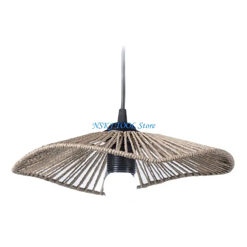 

L8RC Handwoven Pendant Lampshades Decorative Chandelier Accessories Suitable for Room