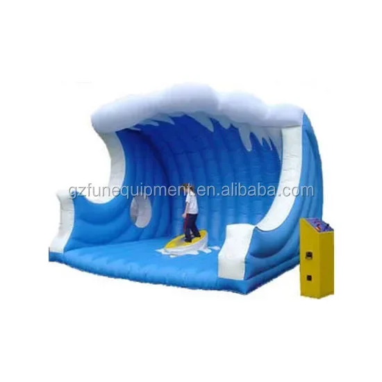 High quality cheap price inflatable sport game mechanical surfing board mechanical surf for surf simulator for sale