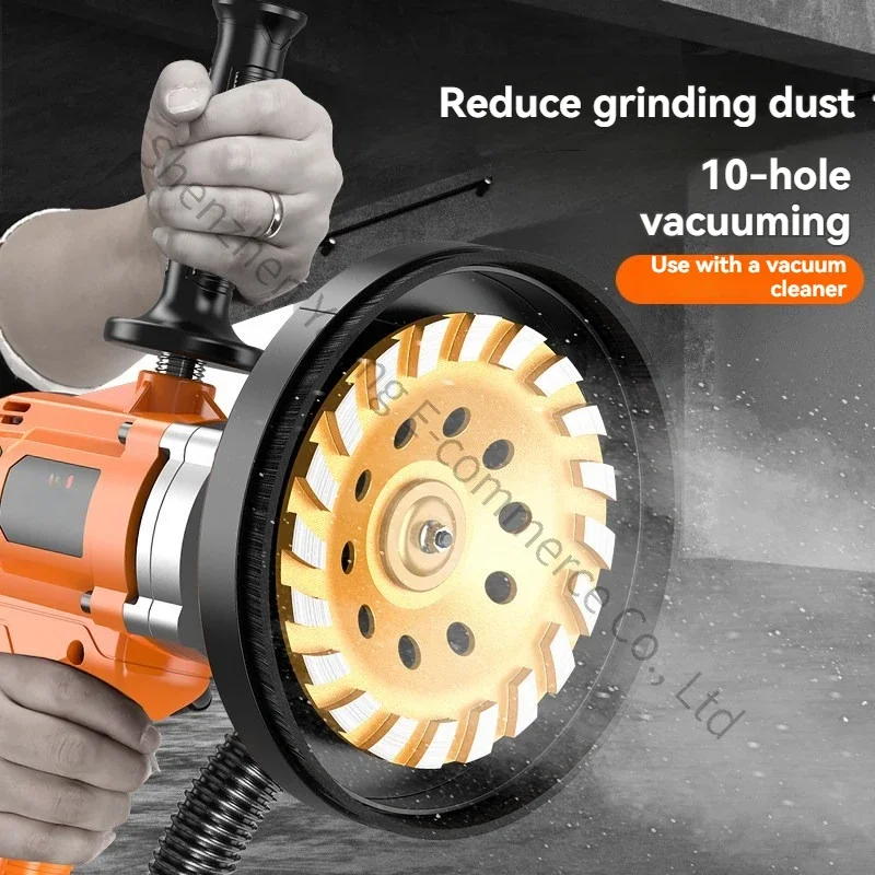 

2026　High-power Concrete Rough Mill Cement Polishing Machine Cement Column Polishing Machine Terrazzo Polishing Machine