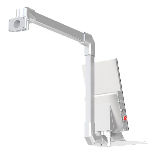 

2026 Premium #4460 Series 0.5 Meter Aluminum Pipe Support Arm System Parts Arm-mounted Operation Panel PC or Monitor Stand