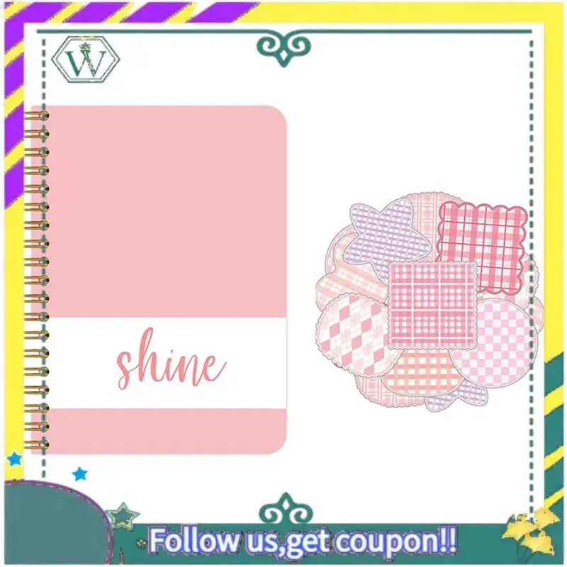 

NEW Journal Kit DIY Journal Kit For Girls - Great Gift For Teenage Kids - Scrapbook & Diary Set