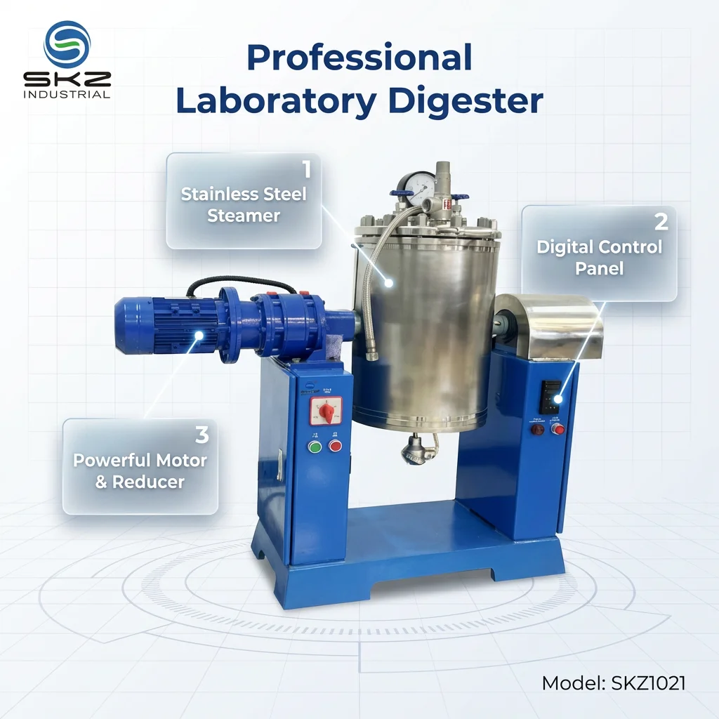 SKZ401 Rubber Vulcanizer 25T 50T Automatic Pressure Temperature Time Control Automatic Pressure Compensation