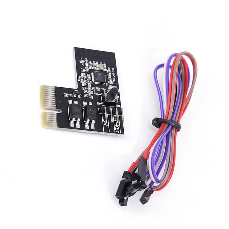 New Computer Remote Switch Wifi Smart PC Start Starting Up Card Startup Card Work with Sinilink Smart Home for Arduino, A