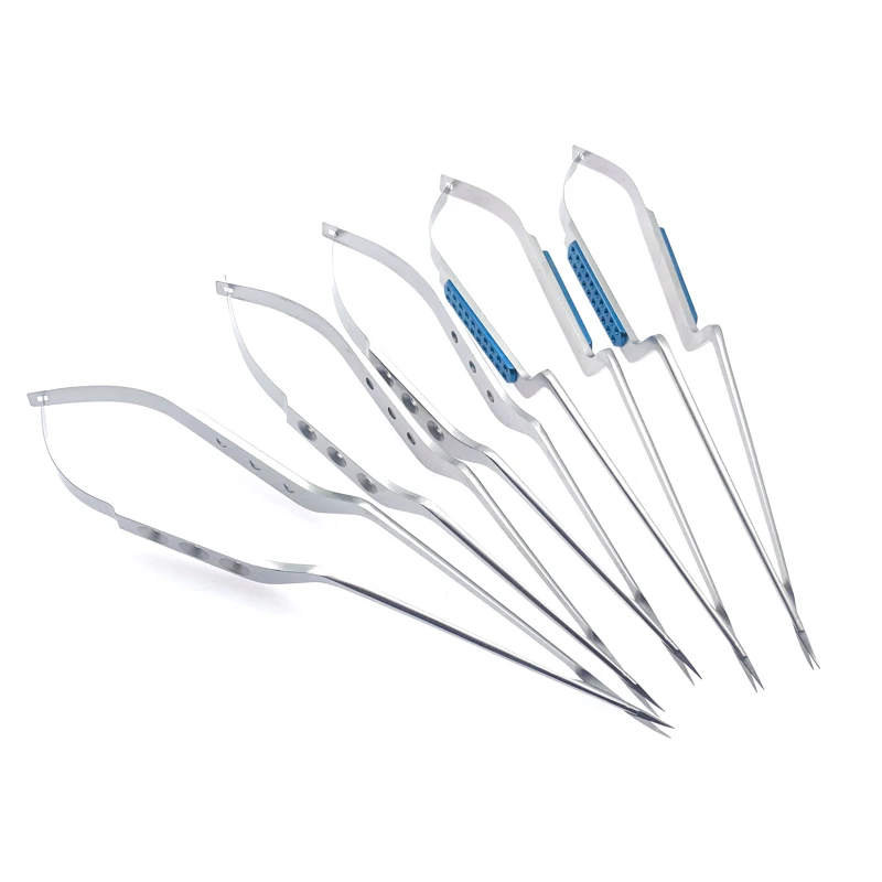 Stainless Steel Micro Scissors Microsurgical Scissors Instruments Neurosurgery Instruments Straight/ Curved Blade