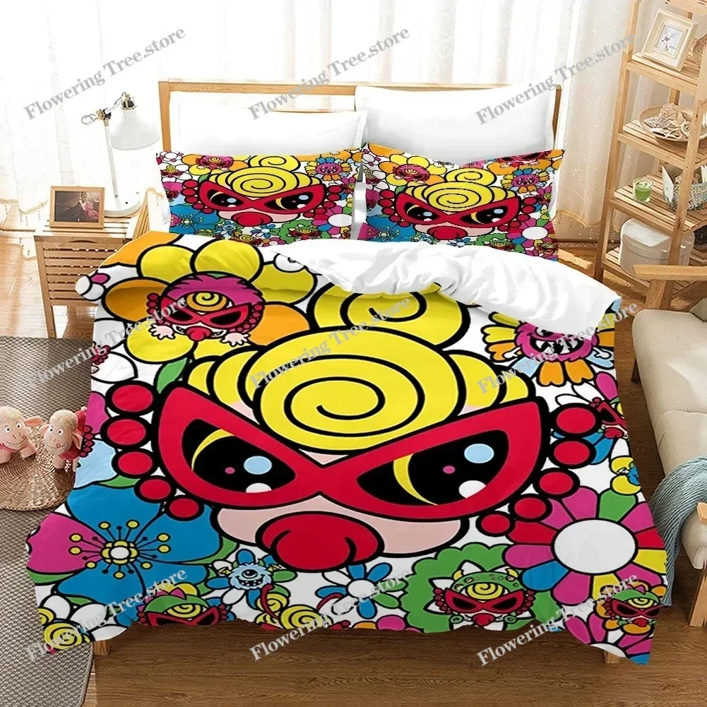 

3D Hysteric-Mini Duvet Cover with Pillow Cover Bedding Set Single Double Twin Full Queen King Size Bed Set for Bedroom Decor