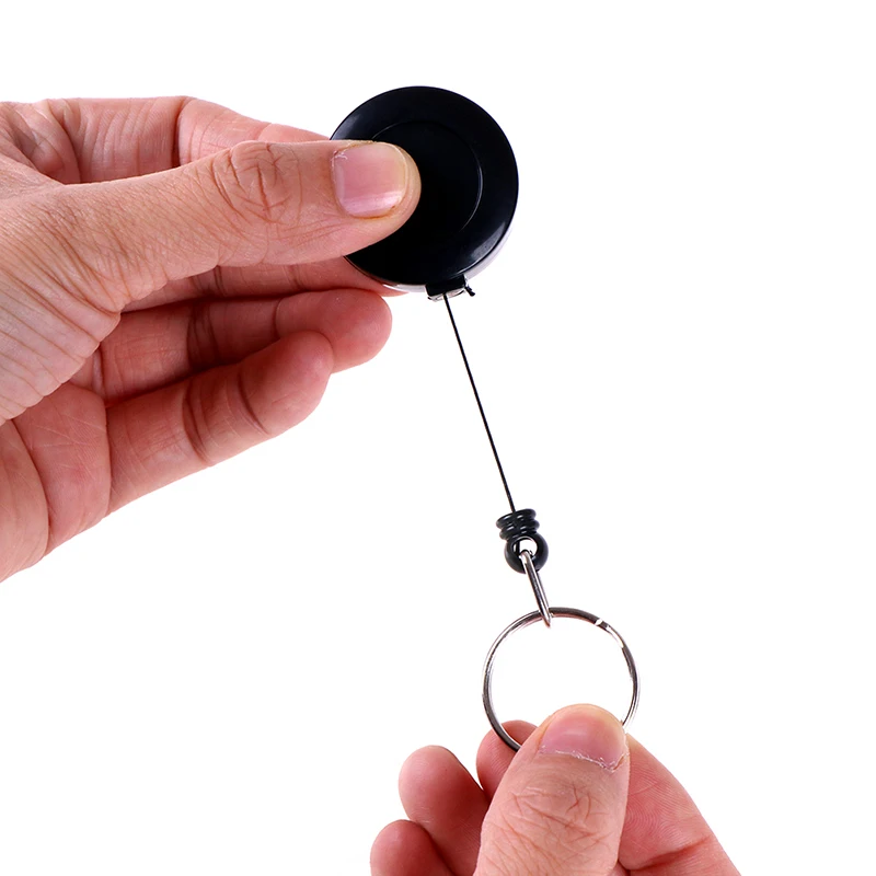 S 1PC New Heavy Duty Retractable Reel Badge ID Holder Belf Clip Nurse Name Card