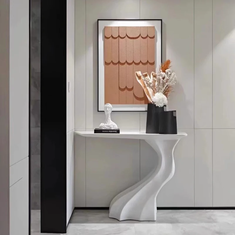 

Unique Premium Console Table Modern Trendy Luxury Living Room Console Table For Hallway Entrance Mesa De Entrada Home Furniture